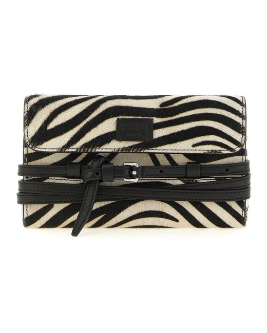 Moschino Black Clutches
