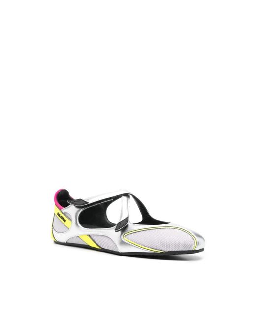 The Attico Multicolor Ballerinas