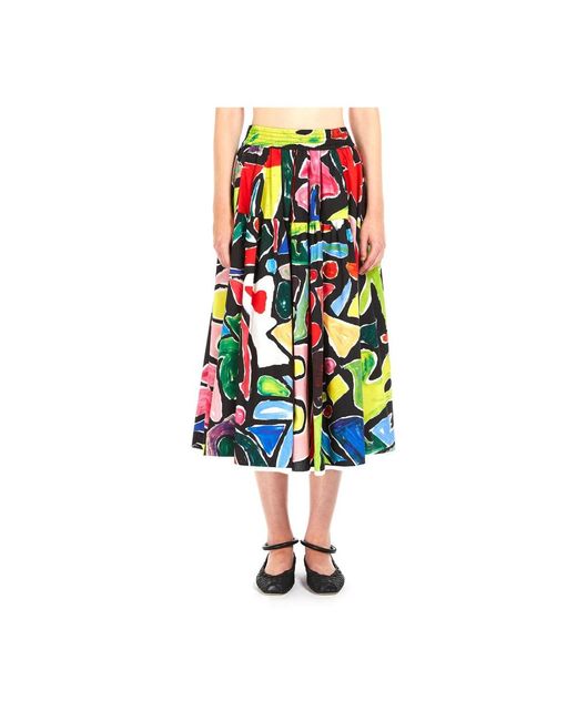 Max Mara Multicolor Midi Skirts