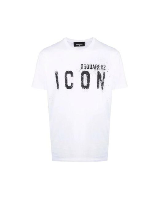 DSquared² White T-Shirts for men