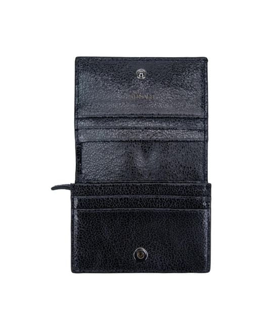 Versace Black Wallets & Cardholders