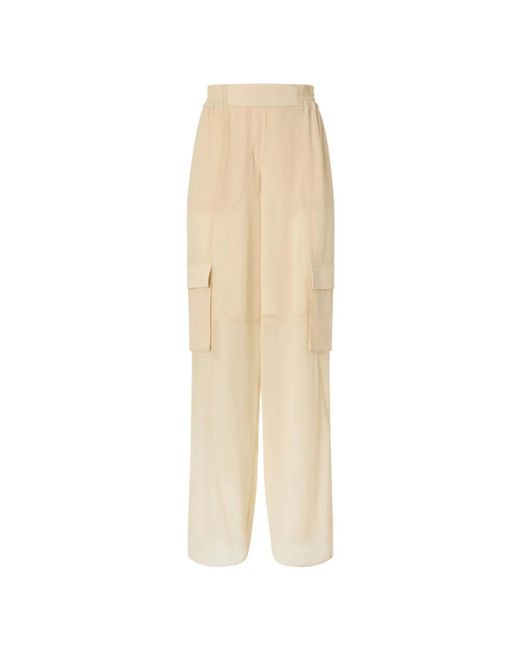 Pinko Natural Wide Trousers