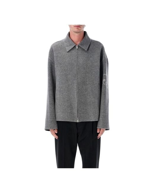 Jil Sander Gray Light Jackets for men