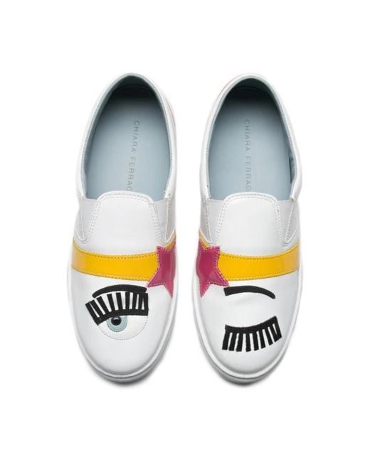 Chiara Ferragni White Sneakers
