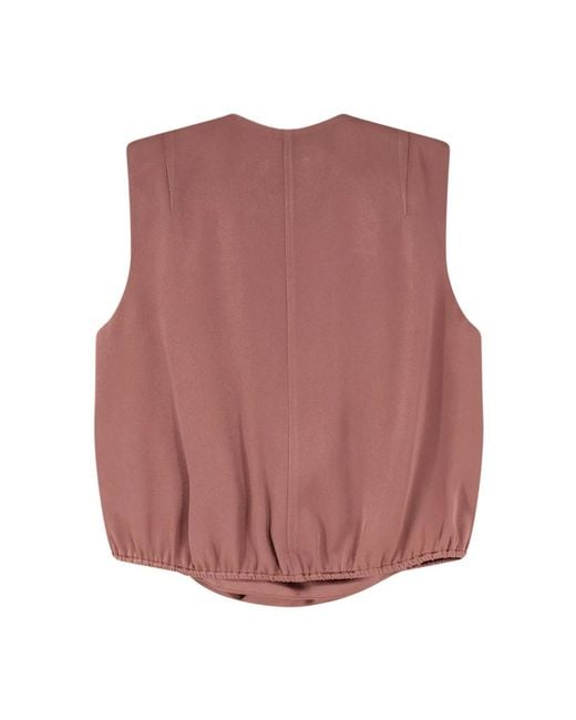 Blouses Alysi de color Pink