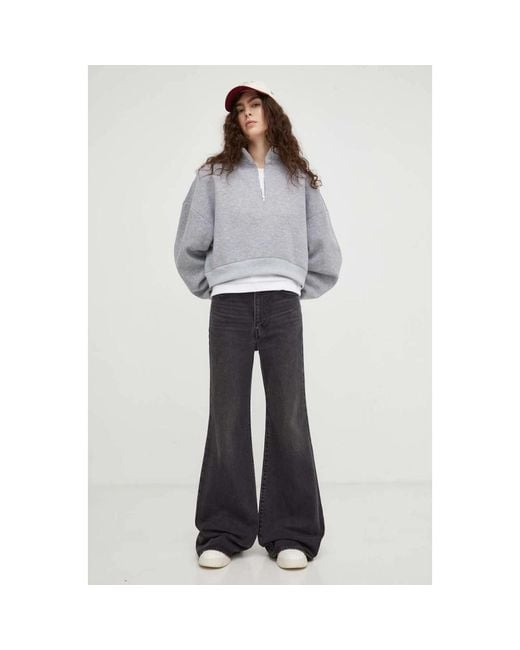 Flared Jeans Levi's en coloris Gray