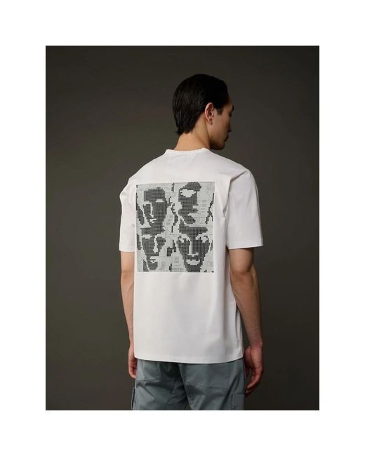 C P Company Grafik t-shirt - metropolis serie in White für Herren