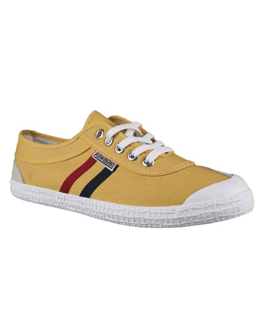 Kawasaki Retro canvas sneakers in Brown für Herren