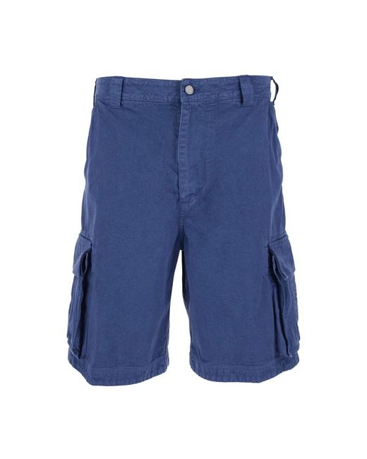 ERL Blue Casual Shorts for men