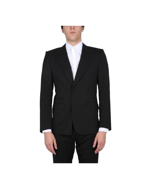 Dolce & Gabbana Black Blazers for men