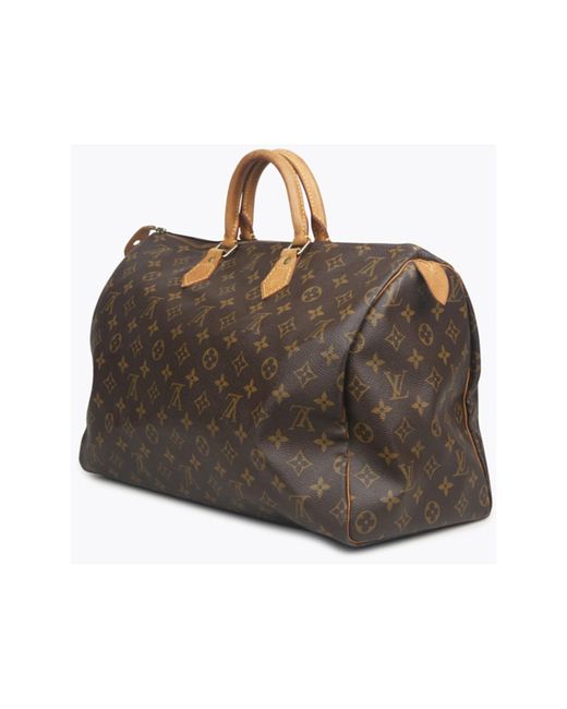 Bolsa Speedy 40 de segunda mano Marrón Louis Vuitton de color Brown