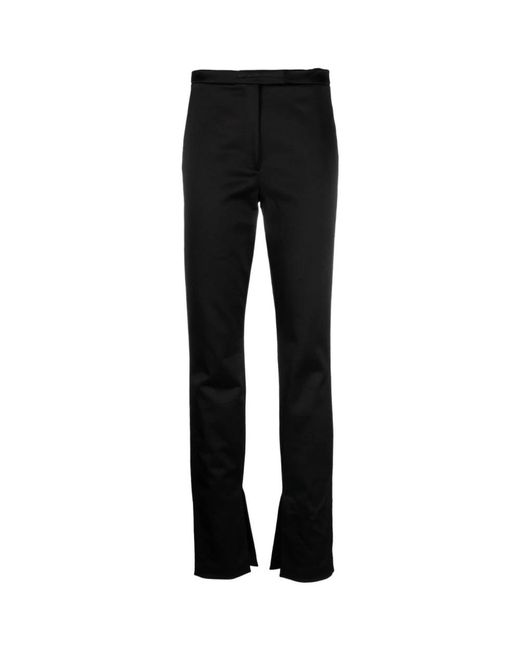 Alexander Wang Black Slim-Fit Trousers