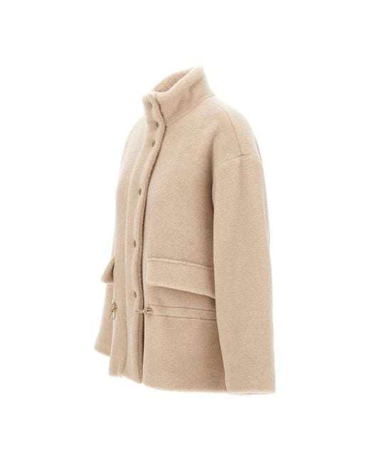 Winter Jackets Eleventy de color Natural