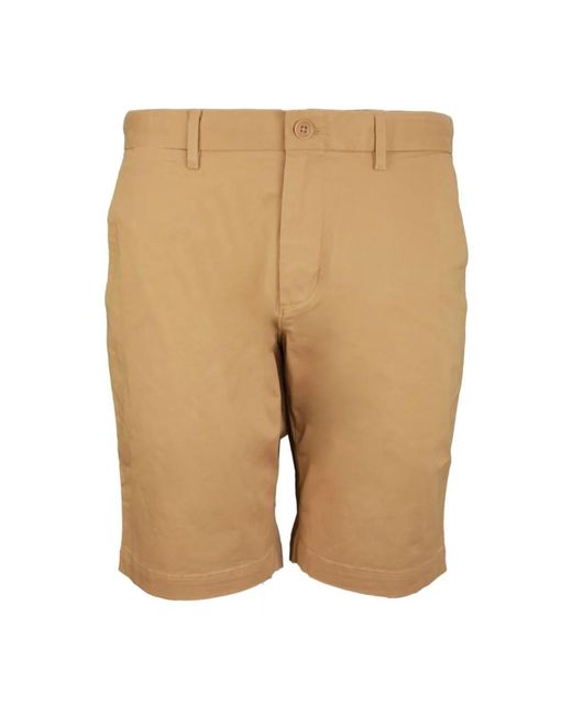 Casual shorts di Tommy Hilfiger in Natural da Uomo