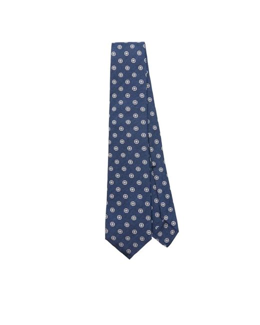Ties Barba Napoli de hombre de color Blue