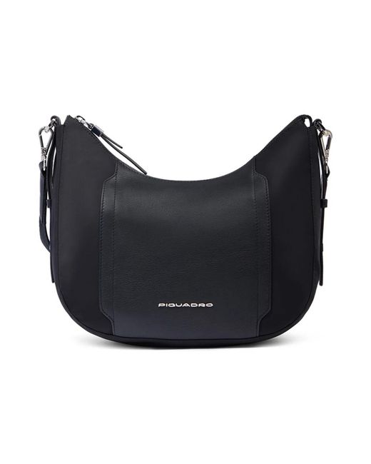 Piquadro Blue Cross Body Bags