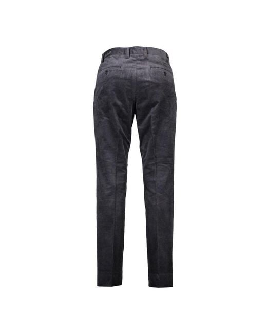 Gant Blue Slim-Fit Trousers for men