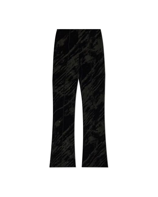 Gestuz Black Wide Trousers