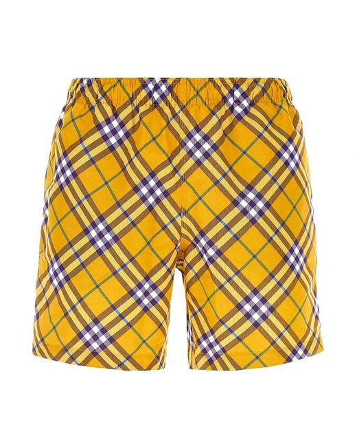 Burberry Yellow Beachwear for men