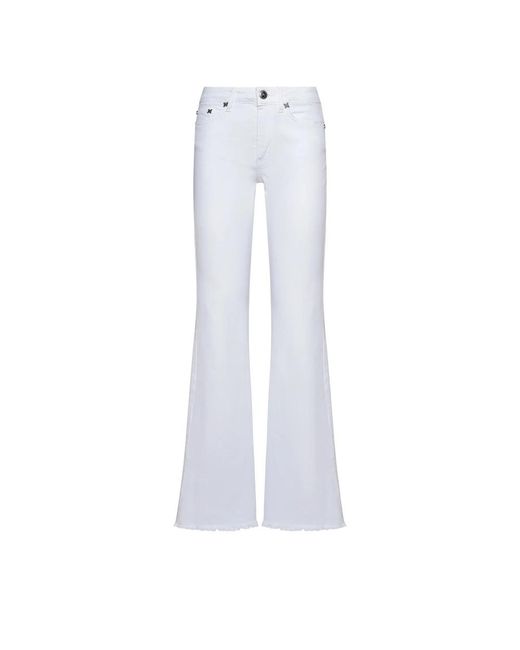 John Richmond White Flare Jeans