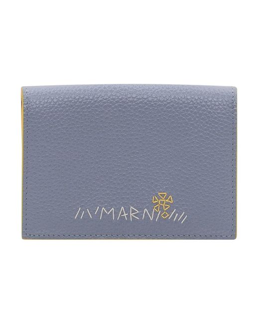 Wallets & Cardholders Marni de color Blue