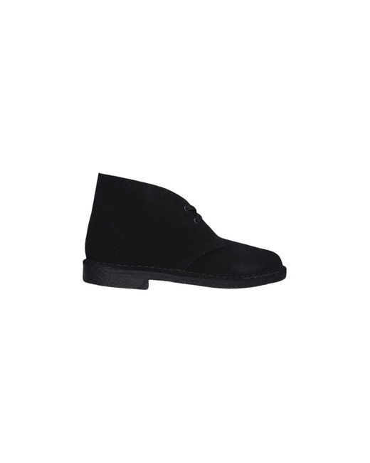 Clarks Black Ankle Boots