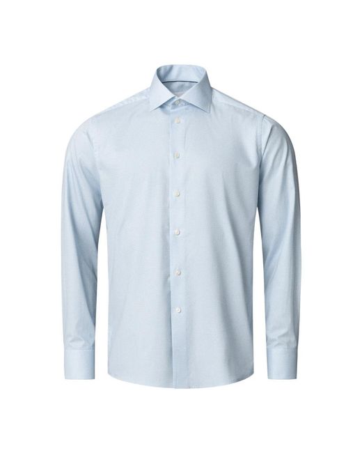 Eton of Sweden Blue Formal Shirts for men