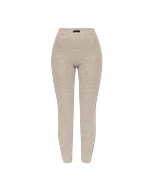 Fear Of God Leggings in het Natural