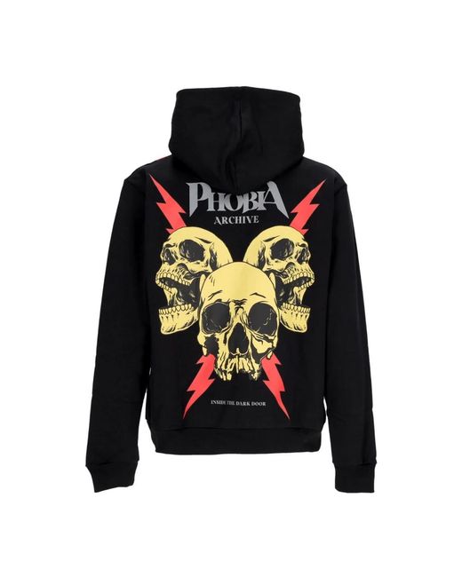 PHOBIA ARCHIVE Black Hoodies for men