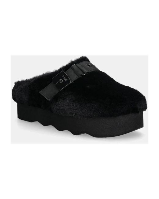 Mules di Scholl in Black