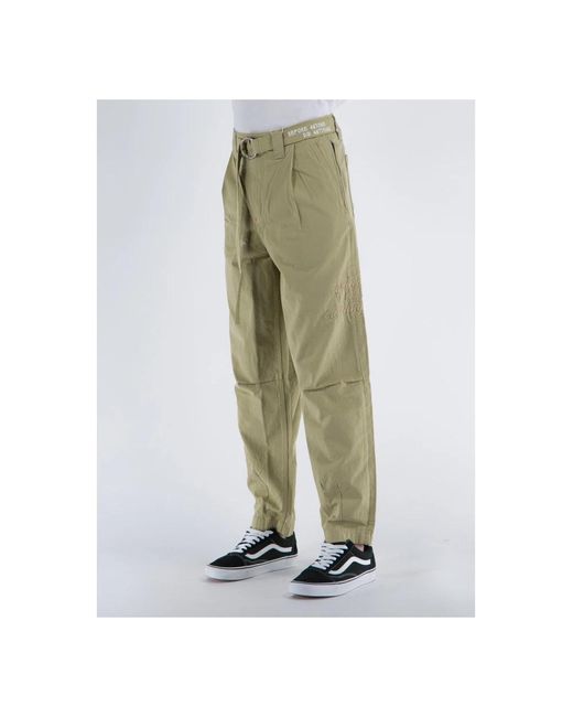 Evisu Green Wide Trousers for men