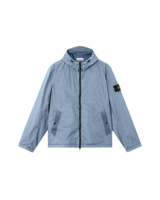 Stone Island Jassen ,Blauw ,Jacket in het Blue voor heren