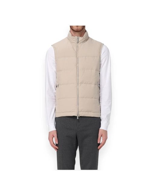 Eleventy Natural Waistcoats for men