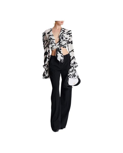 Blouses Balmain de color Black