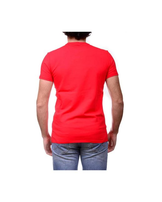 Armani Jeans Red T-Shirts for men