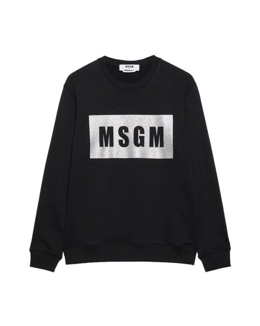 MSGM Black Casual sweatshirt 99c
