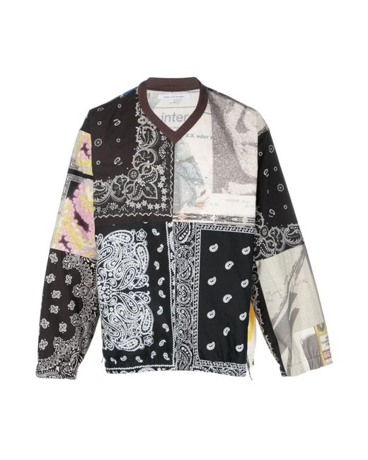 Children of the discordance Black V-Neck Knitwear for men