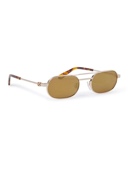 Off-White c/o Virgil Abloh Metallic Sunglasses