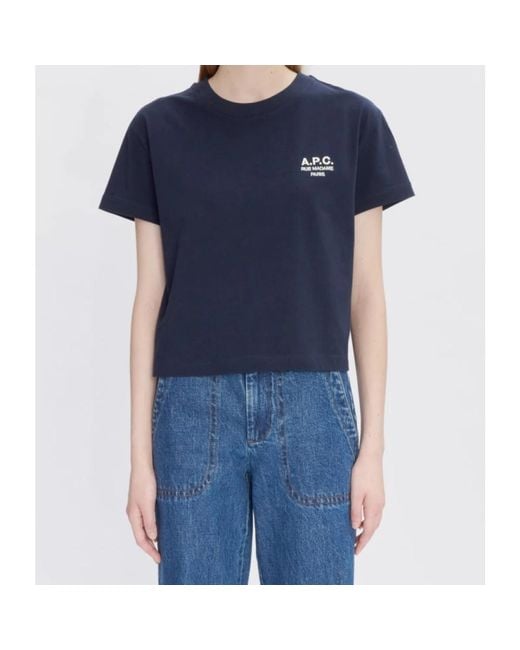 A.P.C. Blue T-Shirts