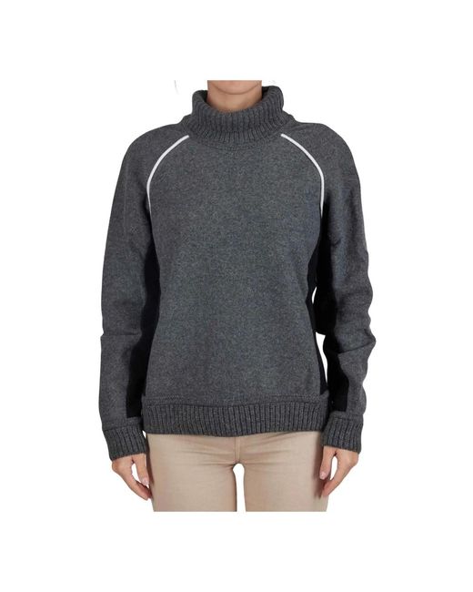 Kiton Gray Cashmere Knitwear