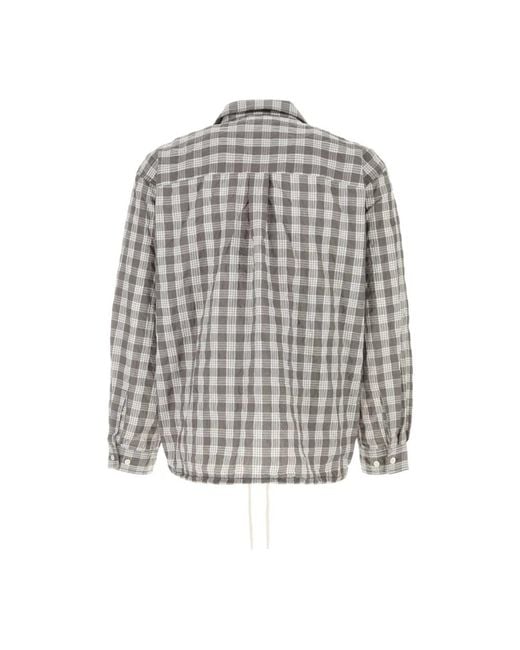 Nanamica Gray Casual Shirts for men