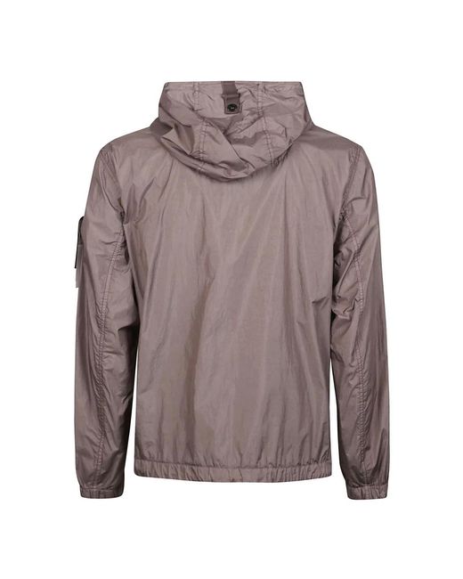 Stone Island Brown Light Jackets for men