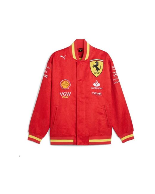 Bomber Jackets PUMA de hombre de color Red