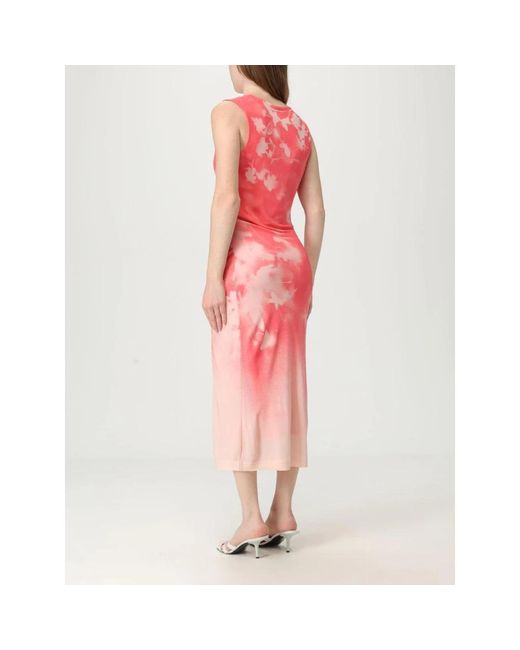 HUGO Pink Midi Dresses