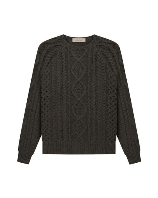 Fear Of God Black Round-Neck Knitwear for men