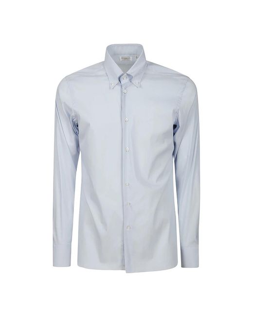 Borriello Overhemden ,Blauw ,Katoen Shirt Bd in het Blue voor heren