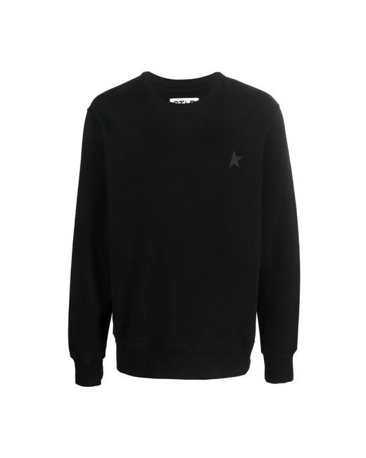 Golden Goose Deluxe Brand Black Star Archibald Crew Sweat for men