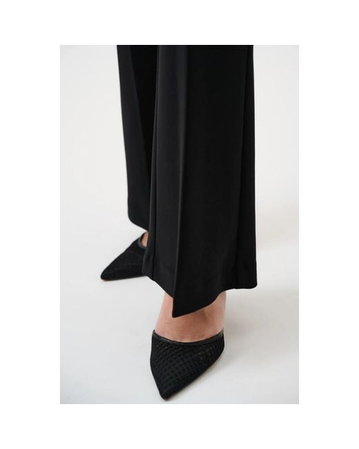 Joseph Ribkoff Black Wide Trousers