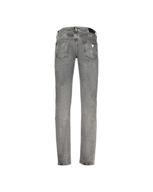 Guess Gray Slim Fit Jeans for men