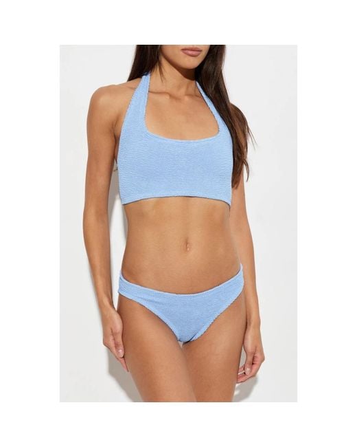 Hunza G Blue Bikinis